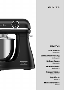 Bruksanvisning Elvita CKM5716S Köksmaskin