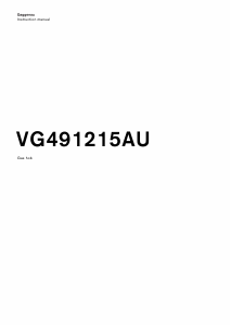 Manual Gaggenau VG491215AU Hob