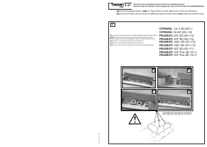 Manual de uso Twinny Load  S 37 Barra de techo