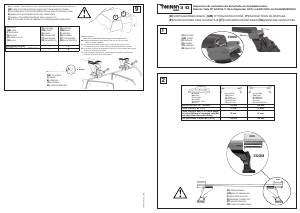 Manual de uso Twinny Load  S 43 Barra de techo