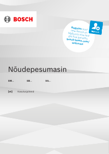 Kasutusjuhend Bosch SMS25AI05E Nõudepesumasin