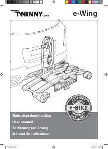 Manual Twinny Load  e-Wing Bicycle Carrier