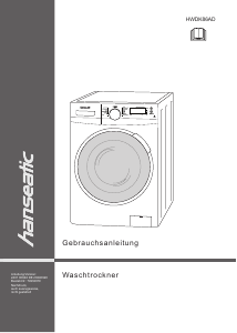 Manual Hanseatic HWDK86AD Washer-Dryer