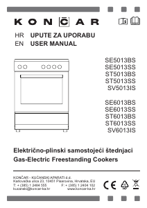 Priručnik Končar ST6013SS Raspon
