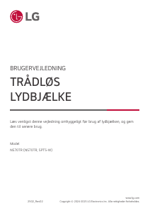 Brugsanvisning LG NS70TR Hjemmebiosystem