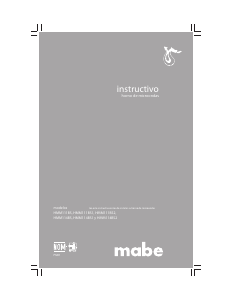 Manual de uso Mabe HMM114BS1 Microondas