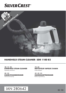 Manual SilverCrest SDR 1100 B2 Steam Cleaner