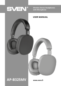 Handleiding Sven AP-B325MV Headset