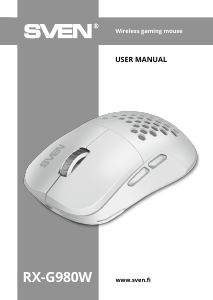 Handleiding Sven RX-G980W Muis