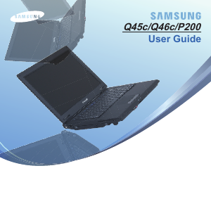Bruksanvisning Samsung P200 Bärbar dator