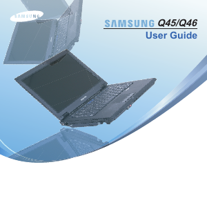 Handleiding Samsung Q45 Laptop