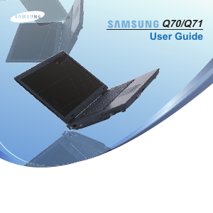 Handleiding Samsung Q70 Laptop