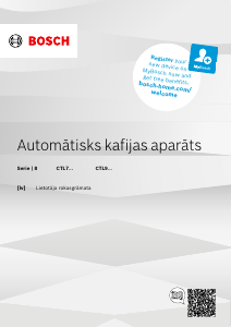 Rokasgrāmata Bosch CTL9181B0 Espresso kafijas aparāts