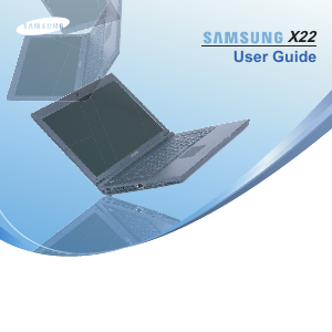 Manual Samsung X22 Laptop