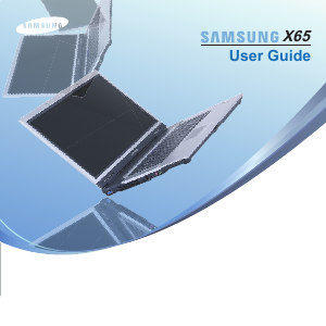 Manual Samsung X65 Laptop