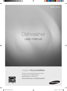 Manual Samsung DMR57LHW Dishwasher