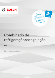 Manual Bosch KGN39AIAU Frigorífico combinado