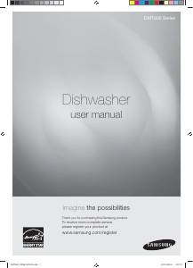 Manual Samsung DMT800RHS Dishwasher