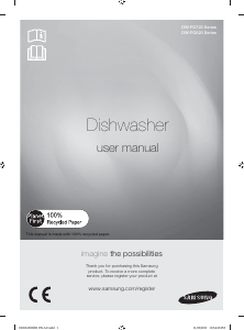 Manual Samsung DW-FG520S Dishwasher