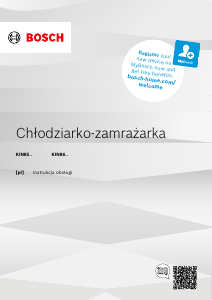 Instrukcja Bosch KIN86NSE0 Lodówko-zamrażarka
