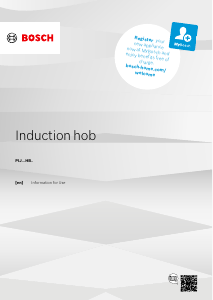 Handleiding Bosch PIJ61RHB1E Kookplaat