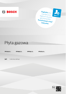 Instrukcja Bosch PPH6A6I10 Płyta do zabudowy