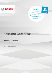 Kullanım kılavuzu Bosch PRB3A6B70S Ocak