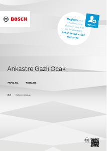 Kullanım kılavuzu Bosch PRP6A6H40 Ocak