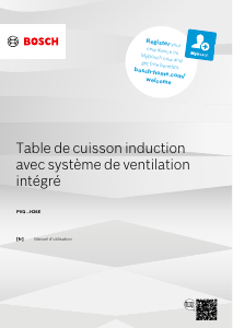 Mode d’emploi Bosch PVQ795H26E Table de cuisson