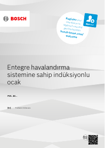 Kullanım kılavuzu Bosch PVS811B16E Ocak