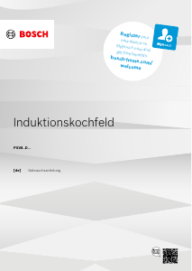 Bedienungsanleitung Bosch PXV821DV5E Kochfeld