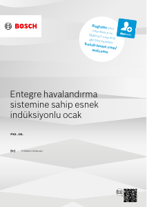 Kullanım kılavuzu Bosch PXX875D67E Ocak