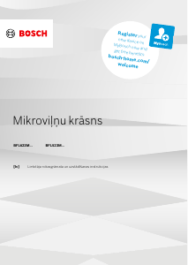 Rokasgrāmata Bosch BFL623MS3 Mikroviļņu krāsns