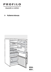 Kullanım kılavuzu Profilo BD3176I3AN Donduruculu buzdolabı