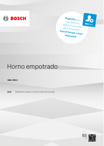 Manual de uso Bosch HBG578ES3 Horno
