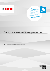 Návod Bosch HBG7241B1 Rúra