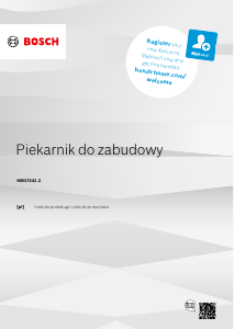 Instrukcja Bosch HBG7341B2 Piekarnik