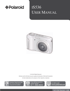 Handleiding Polaroid IS536 Digitale camera