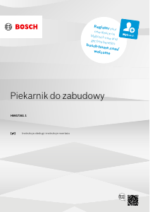 Instrukcja Bosch HMG7361B1 Piekarnik