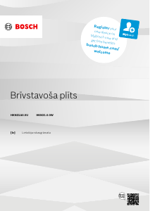 Rokasgrāmata Bosch HKN31A050U Kombinētā plīts
