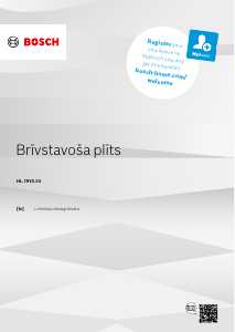 Rokasgrāmata Bosch HLS79Y351U Kombinētā plīts