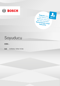 Kullanım kılavuzu Bosch KIR81AFE0G Buzdolabı
