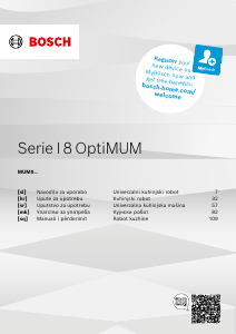 Прирачник Bosch MUM9AX5S00 Кујнски миксер со сад