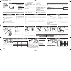 Manual Olympus FL-20 Flash