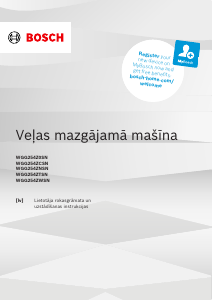 Rokasgrāmata Bosch WGG254ZWSN Veļas mašīna