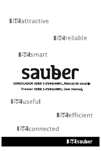 Manual Sauber SERIE3-CV8424WH Freezer