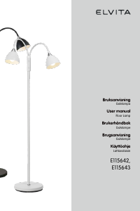 Käyttöohje Elvita E115643 Lamppu