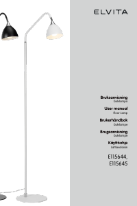 Käyttöohje Elvita E115645 Lamppu
