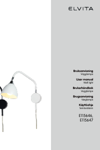 Käyttöohje Elvita E115646 Lamppu