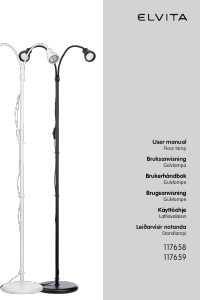 Käyttöohje Elvita E117659 Lamppu